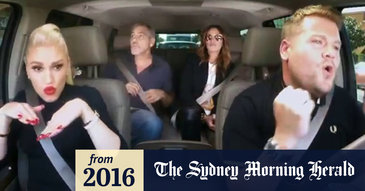 Video Carpool Karaoke with Gwen Stefani is just bananas